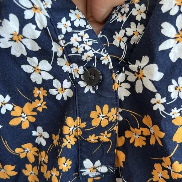 Draper James Lucinda Popover Dress Fall Fields Size XS - Picture 10 of 10